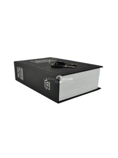   Könyv formájú kazettás titkos tároló, 18cm x 11,5cm méretben