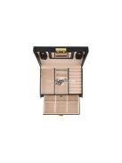 Fekete Ékszerdoboz - Elegáns Ékszertartó Nőknek, Ideális Ajándék Születésnapra és Karácsonyra