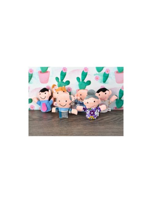 Bábok készlete - 6 db. 22391 - Kreatív Játék és Tanulás gyerekeknek