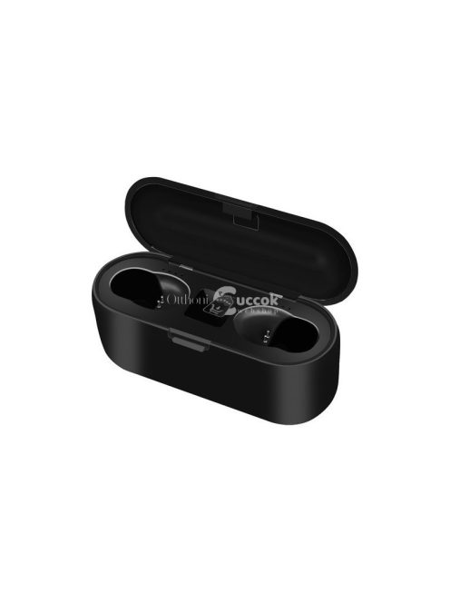 Bluetooth Vezeték Nélküli Fejhallgató Power Bankkal S16154, Töltő Tokkal és Fülhallgatóval