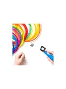 Kruzzel 19877 PLA 3D Nyomtató Szálak - 30 db x 10m, Kreatív Hobby és 3D Projektekhez