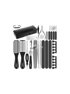   Soulima 21447 - 30 darabos professzionális pedikűr készlet otthoni és szalon használatra