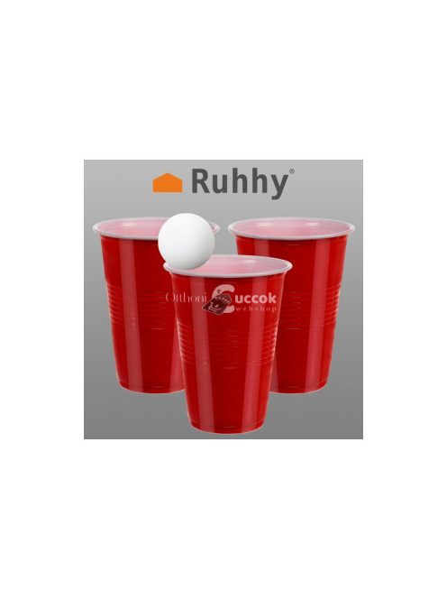 Sörpong játék - 50 poharas készlet Ruhha 21232