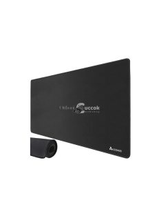   Izoxis 21912 ergonomikus, csúszásmentes, extra nagy méretű fekete egér és billentyűzet pad