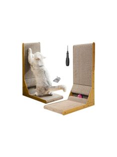   Sarok macska karmoló torony Purlov 22008, helytakarékos kaparófa cicáknak