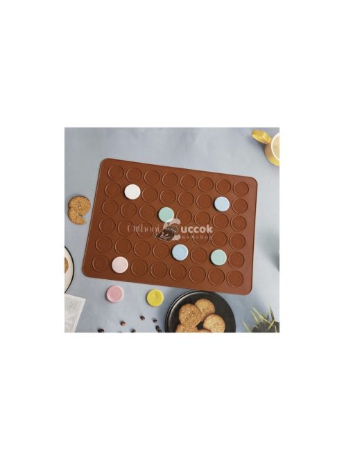 Szilikon süti formázó - Ruhhy mat 22025, tapadásmentes sütőlap süteményekhez