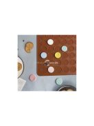 Szilikon süti formázó - Ruhhy mat 22025, tapadásmentes sütőlap süteményekhez