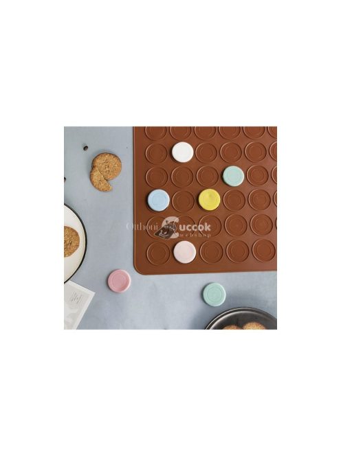 Szilikon süti formázó - Ruhhy mat 22025, tapadásmentes sütőlap süteményekhez