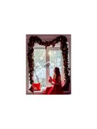 Karácsonyfa dekorációs girland 2.7m HQ Ruhhy 22323 ünnepi díszítéshez