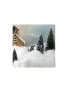 Mesterséges laza hó dekorációs díszítő hó Karácsonyi dekorációhoz, 1 kg kiszerelésben