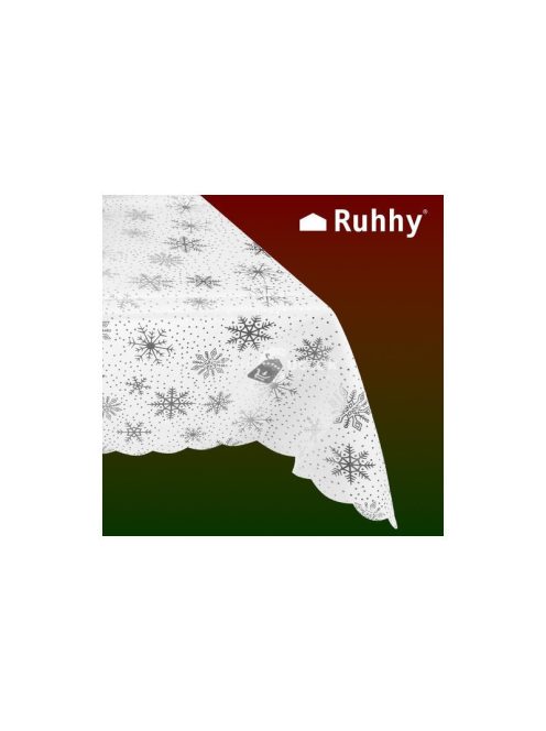 Karácsonyi asztalterítő 180x140cm Ruhhy 22790 ünnepi dekorációhoz és étkezésekhez