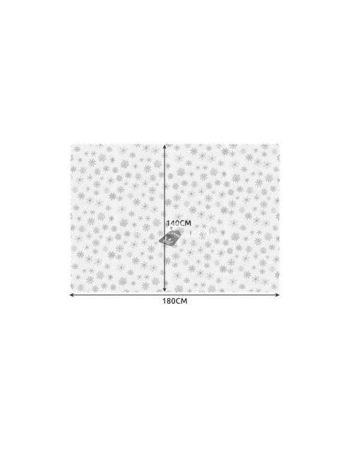 Karácsonyi asztalterítő 180x140cm Ruhhy 22790 ünnepi dekorációhoz és étkezésekhez