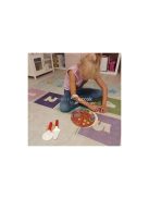 Fa pizza készlet gyerekeknek - 22471, kreatív szerepjátékhoz