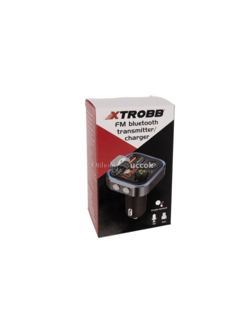 Xtrobb 22355 Autós FM Bluetooth Adó és Töltő Készülék