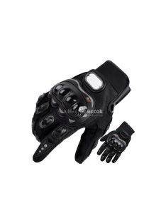   Extra Nagy Méretű Vízálló Motoros Kesztyű 22632 - Fekete - Kényelmes Kézvédő Kiváló Fogással