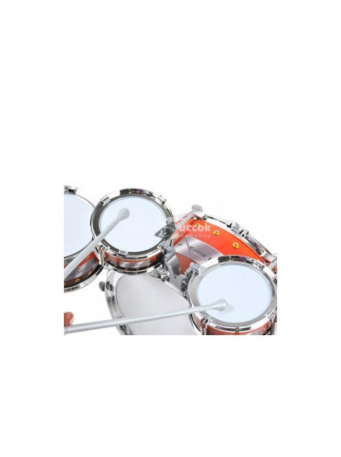 Gyerek Dobok XL 22464 - Zenés Játék Gyermekeknek, Hangszer Készlet Doboláshoz és Gyerek Zenekarhoz