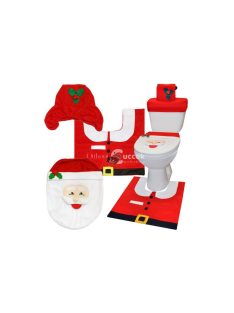   Karácsonyi Ruhhy 22360 fürdőszobai szőnyeg szett – ünnepi hangulatú fürdődekoráció