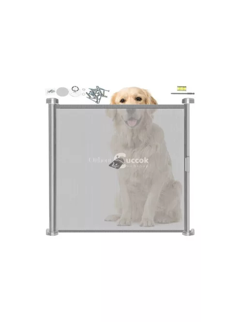 Kisállat ajtó időjárásálló zárómechanizmussal és biztonsági zárral