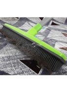 Teleszkópos gumiseprű, partvis Zöld – állítható nyéllel, hatékony szőnyeg- és padlótisztításhoz