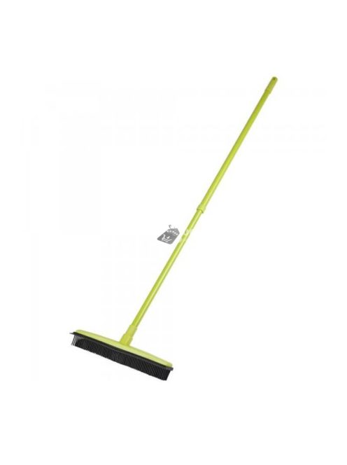 Teleszkópos gumiseprű, partvis Zöld – állítható nyéllel, hatékony szőnyeg- és padlótisztításhoz