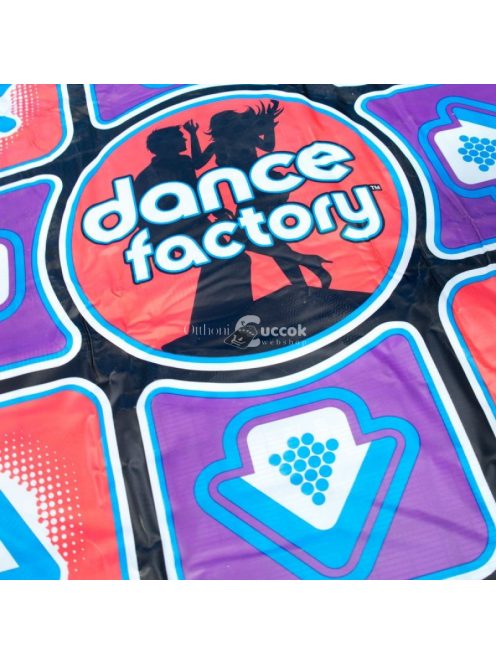 Dance Factory interaktív táncszőnyeg TV-hez és PC-hez csatlakoztatható szórakozáshoz