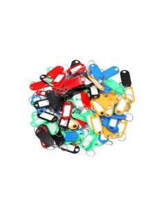   Kulcstartó címke csomag 100 db - Ideális szervezéshez és azonosításhoz