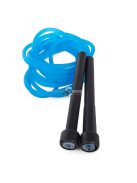 Gumis Crossfit edző ugrálókötél (pink színű, állítható hosszúságú)