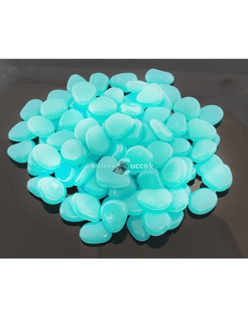 Fluoreszkáló dekorációs kerti díszkavicsok kültéri és beltéri használatra