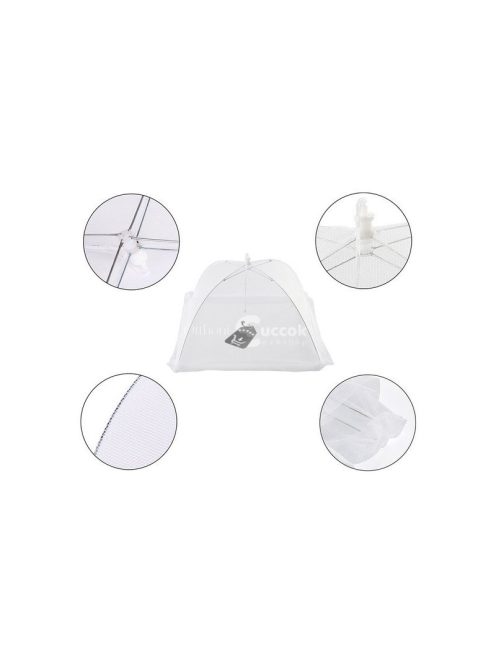 Ételvédő háló rovarok ellen - Kültéri és beltéri használatra, összecsukható designnal