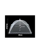 Ételvédő háló rovarok ellen - Kültéri és beltéri használatra, összecsukható designnal