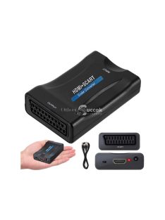   HDMI to SCART átalakító adapter - Kiváló minőségű jelátvitelhez és régi eszközök csatlakoztatásához
