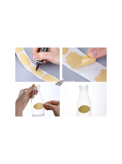 Öntapadós címkék (250 db) - sokoldalú felhasználásra, irodai és otthoni szervezéshez