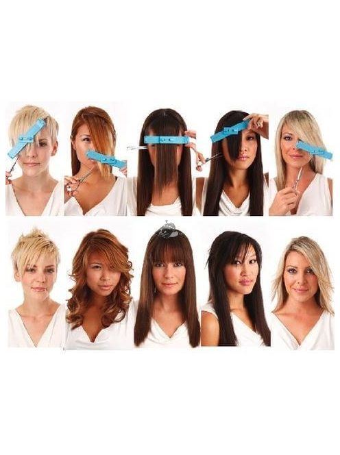 Hajvágást Segítő Vonalsablon - Precíziós Fodrászati Eszköz