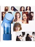 Kék Hajgöndörítő Hajszárító Fej és Göndörítő Henger Kiegészítő