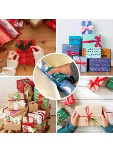   2 db Precíziós Csomagolópapír-vágó Készlet Ajándékcsomagoláshoz