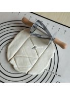 Croissant tésztavágó eszköz sütéshez és péksütemény készítéshez