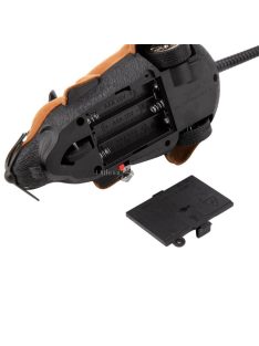   Távirányítós macskajáték egér, barna testtel és fekete fülekkel