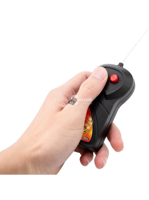 Távirányítós macskajáték egér, barna testtel és fekete fülekkel