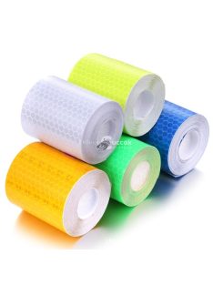   Kerékpár biztonsági öntapadós fényvisszaverő ragasztószalag 3 méteres tekercsben