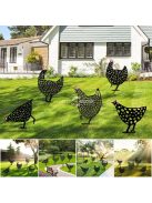 Csirke Kerti Dísz – Dekoratív Kapirgáló Csirke Szobor Kertbe