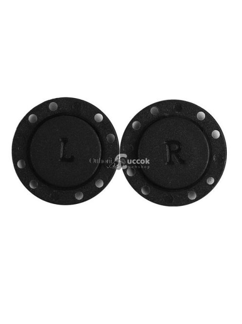 Bézs színű láthatatlan műanyag mágneses gomb helyettesítő rögzítőelem