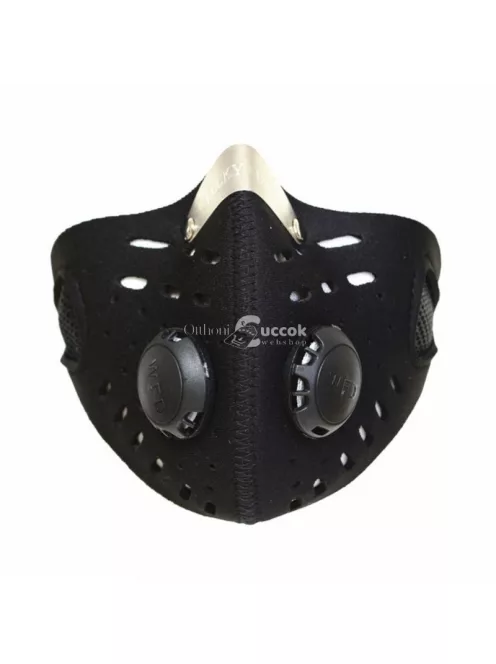 Edzőmaszk, Tréning Maszk Fekete – Légzési Ellenállásos Edzéshez