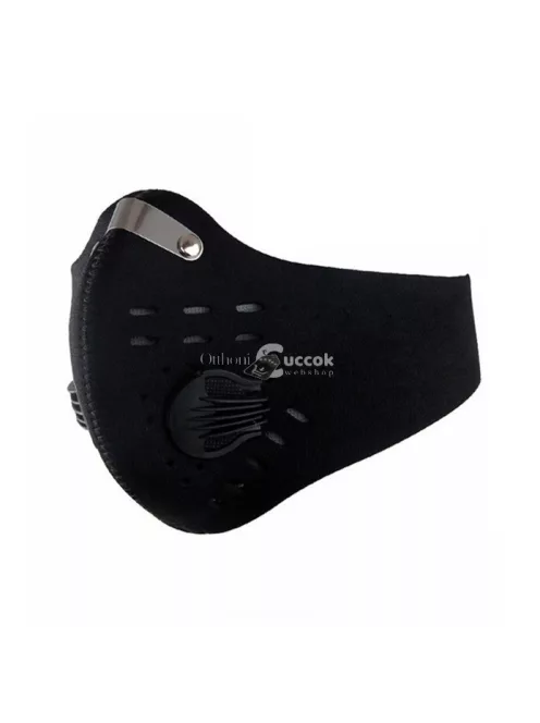 Edzőmaszk, Tréning Maszk Fekete – Légzési Ellenállásos Edzéshez