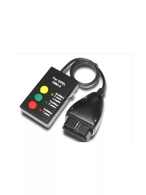 Opel Vauxhall Olaj szerviz nullázó oil service reset