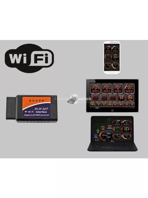 Wifi OBD2 univerzális hibakódolvasó autódiagnosztika