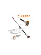 Ágvágó robbanómotoros Kasei QJB270 27.2 cm3, 0.7 kw, teleszkópos 425 cm-ig