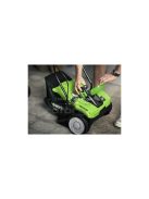 Gyepszellőztető gyűjtős akkumulátoros Greenworks G40DT35 40 v, 35 cm, rugós tengely, akku-töltő nélk