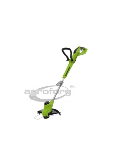 Fűszegélynyíró akkumulátoros Greenworks G24LT28 24 v, 28 cm, 1.6 mm damil, akku- és töltő nélkül