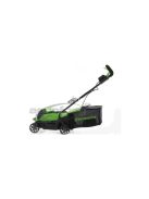 Fűnyíró fűgyűjtős, akkumulátoros Greenworks GD24LM33K2 24 v, 33 cm, akku- és töltővel