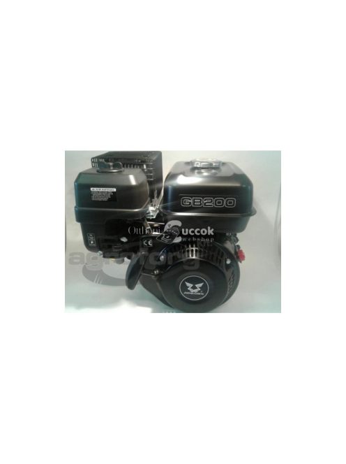 Motor vízszintes tengelyű Zongshen GB200 208 cm3, 4.1 kw, benzines, 20 mm x 60 mm